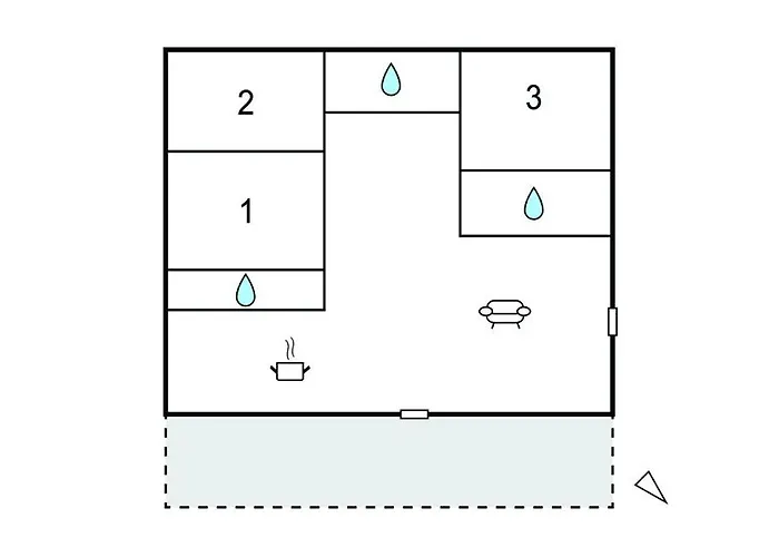 Prázdninový dům Moderne A Pieds Prunete
