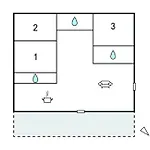 度假居 Moderne A Pieds Prunete